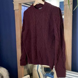Abercrombie & Fitch cable knit sweater